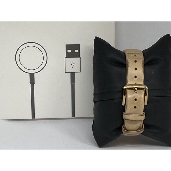 Kate Spade Gen 3 KST2007 Women's Sand Leather Digital Dial Smart Watch PD454 - Picture 6 of 12